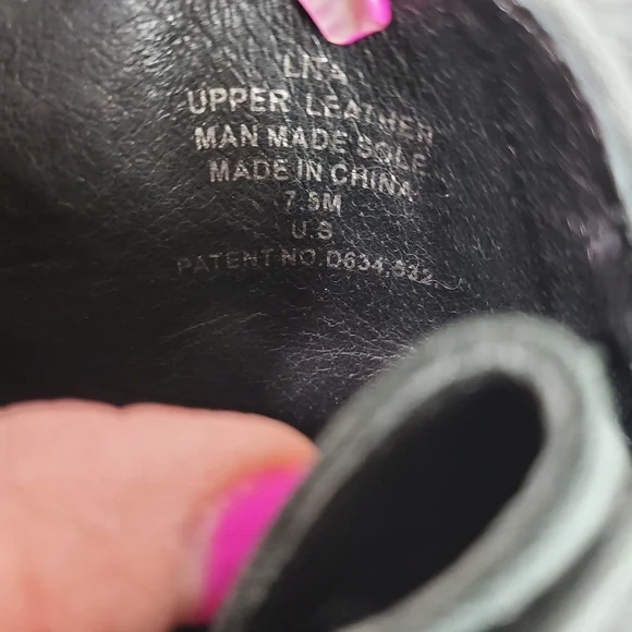 Jeffrey Campbell Lita Platform Boot Size 7.5 Leather Wood Goth Edgy Lady Gaga - Picture 13 of 14